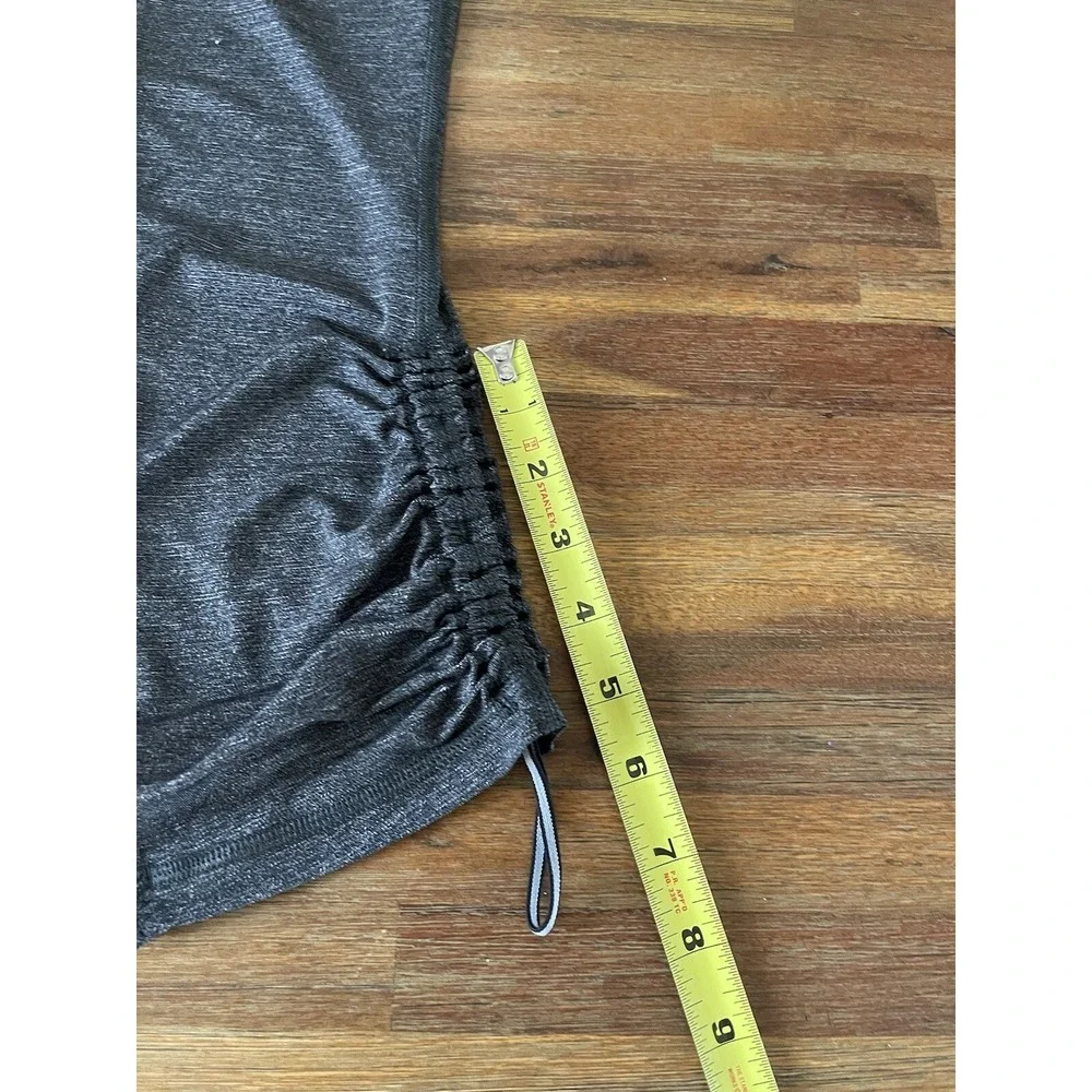 Lululemon Run Black Tie and Fly‎ Ruched Sides Tank Never Worn Size 2 - Picture 14 of 16